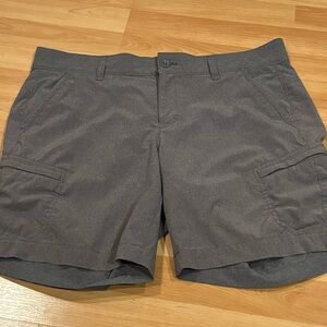 Eddie Bauer Gray Flexion Cargo Shorts